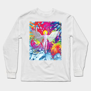 Angelic Robot Long Sleeve T-Shirt